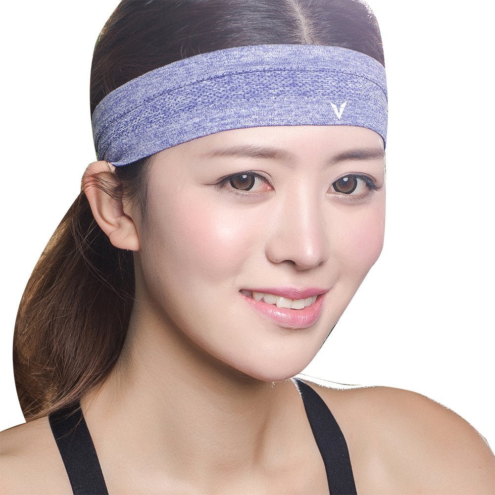 Veidoorn 1pcs Sweatband Moisture-Wicking Breathable Men Women Sports Elastic Headband for Fitness gym Running sport basketball - Yallafit 0