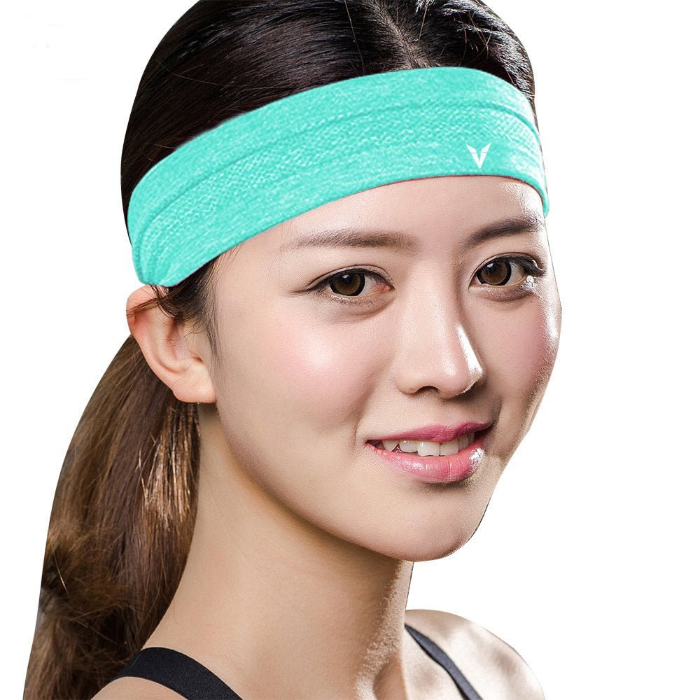 Veidoorn 1pcs Sweatband Moisture-Wicking Breathable Men Women Sports Elastic Headband for Fitness gym Running sport basketball - Yallafit 0