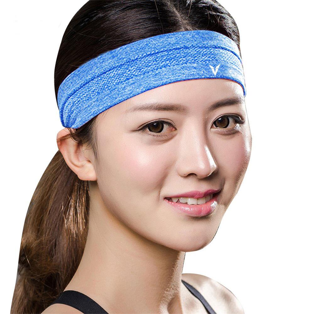 Veidoorn 1pcs Sweatband Moisture-Wicking Breathable Men Women Sports Elastic Headband for Fitness gym Running sport basketball - Yallafit 0
