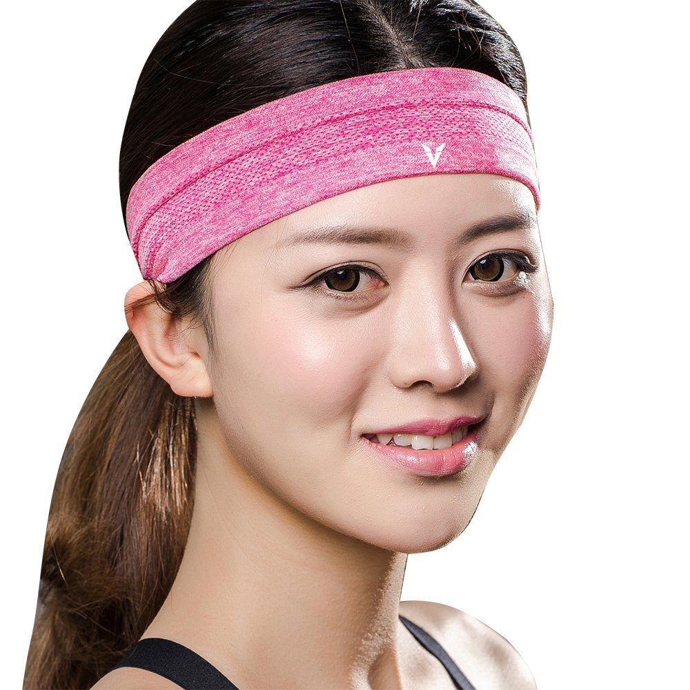 Veidoorn 1pcs Sweatband Moisture-Wicking Breathable Men Women Sports Elastic Headband for Fitness gym Running sport basketball - Yallafit 0