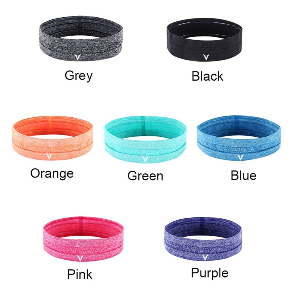 Veidoorn 1pcs Sweatband Moisture-Wicking Breathable Men Women Sports Elastic Headband for Fitness gym Running sport basketball - Yallafit 0