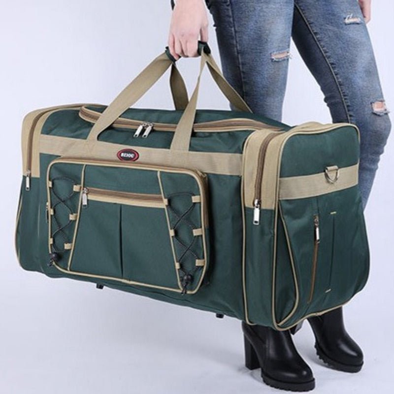 Waterproof Nylon Luggage Gym Bags Outdoor Bag Large Traveling Tas For Women Men Travel Dufflel Sac De Sport Handbags Sack XA15WD - Yallafit 0
