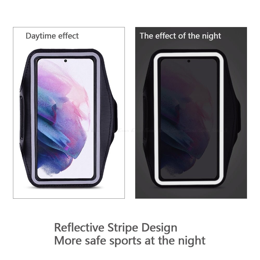Waterproof Sport Running Gym Arm Band Case For Samsung Galaxy S23 S22 S21 S20 FE Note 20 10 5G Lite Plus Ultra A50 A70 A12 A52s - Yallafit