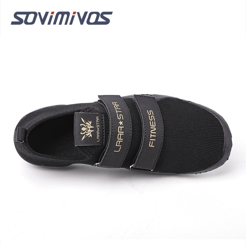 Weightlifting Squat Shoes for Men Women Weight Lifting Shoes for Powerlifting Deadlifting Crossfit Strap Lace-Up Gym Non-Slip - Yallafit