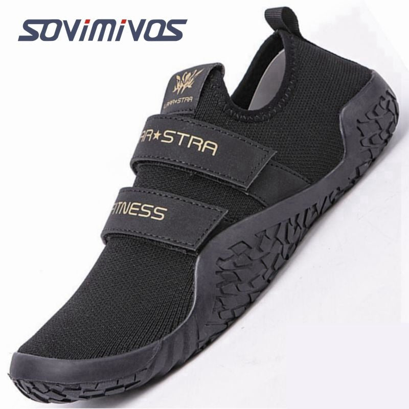 Weightlifting Squat Shoes for Men Women Weight Lifting Shoes for Powerlifting Deadlifting Crossfit Strap Lace-Up Gym Non-Slip - Yallafit