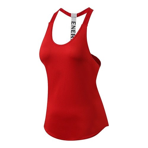 Women Fitness Sport Yoga Shirt , Sleeveless Sportswear GYM Blouses Running Vest Workout Crop Top Female T-shirt - Yallafit 0