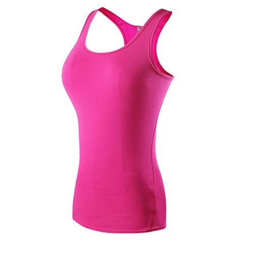 Women Fitness Sport Yoga Shirt , Sleeveless Sportswear GYM Blouses Running Vest Workout Crop Top Female T-shirt - Yallafit 0