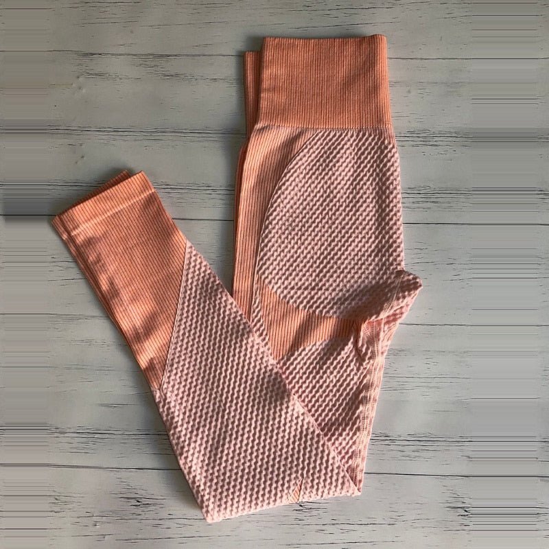 Women Sports Bras Crop Tops High Waist 2Pcs Yoga Sets Zipper Tracksuits Outfits Sportswear Jogging Suit Sweatpants Sport Jogger - Yallafit