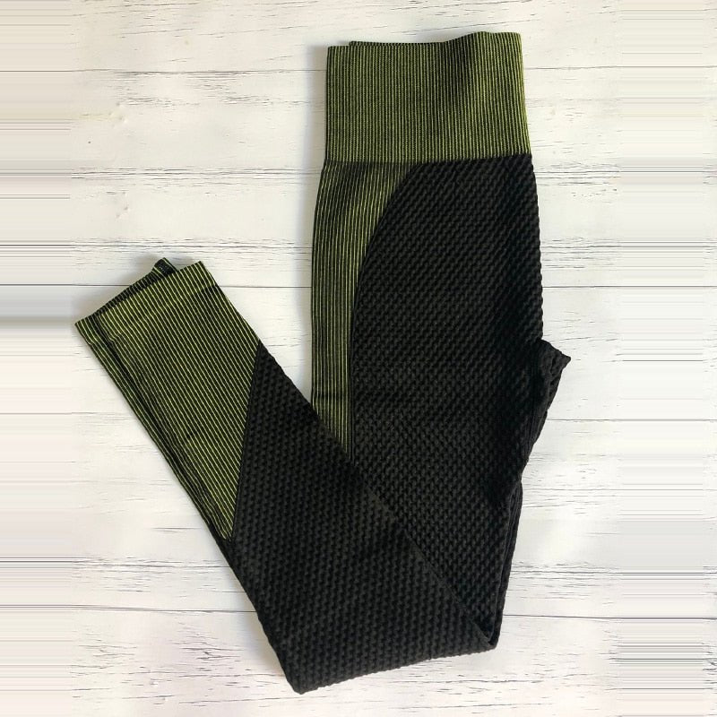 Women Sports Bras Crop Tops High Waist 2Pcs Yoga Sets Zipper Tracksuits Outfits Sportswear Jogging Suit Sweatpants Sport Jogger - Yallafit