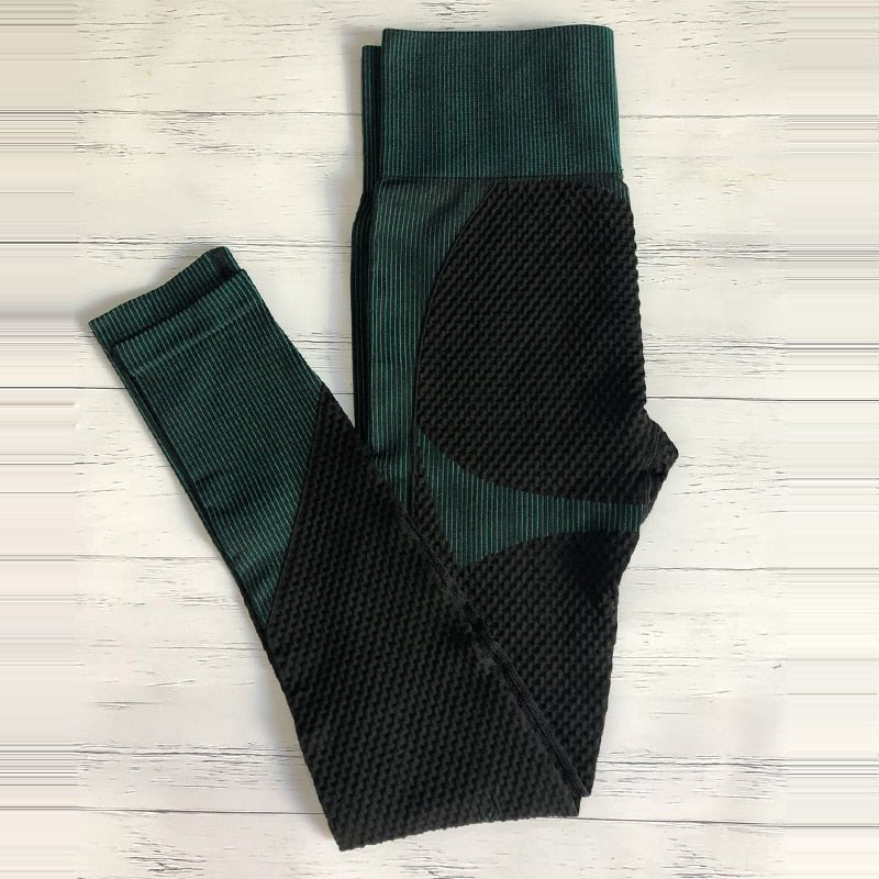 Women Sports Bras Crop Tops High Waist 2Pcs Yoga Sets Zipper Tracksuits Outfits Sportswear Jogging Suit Sweatpants Sport Jogger - Yallafit