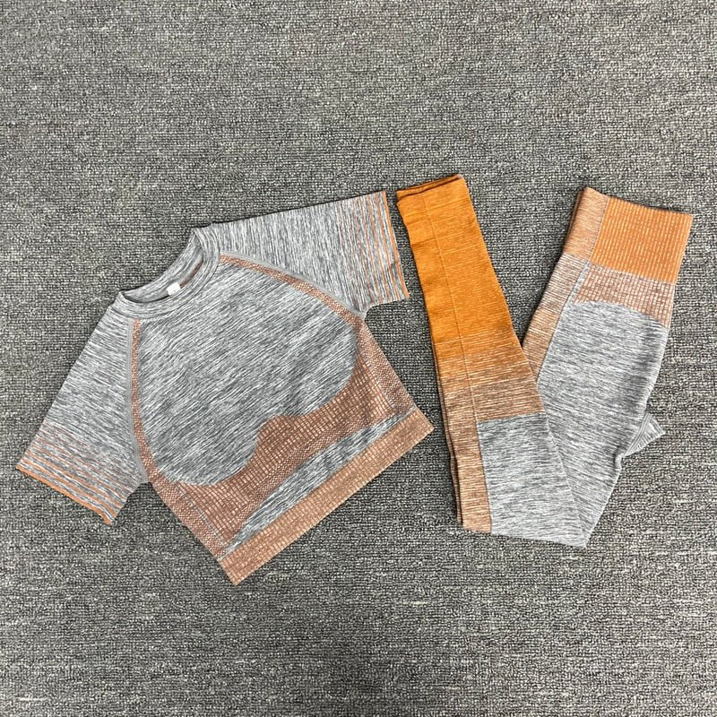 women yoga set gym clothing Female Sport fitness suit Running Clothes yoga top+ Leggings women Seamless gym yoga bra suits - Yallafit 0