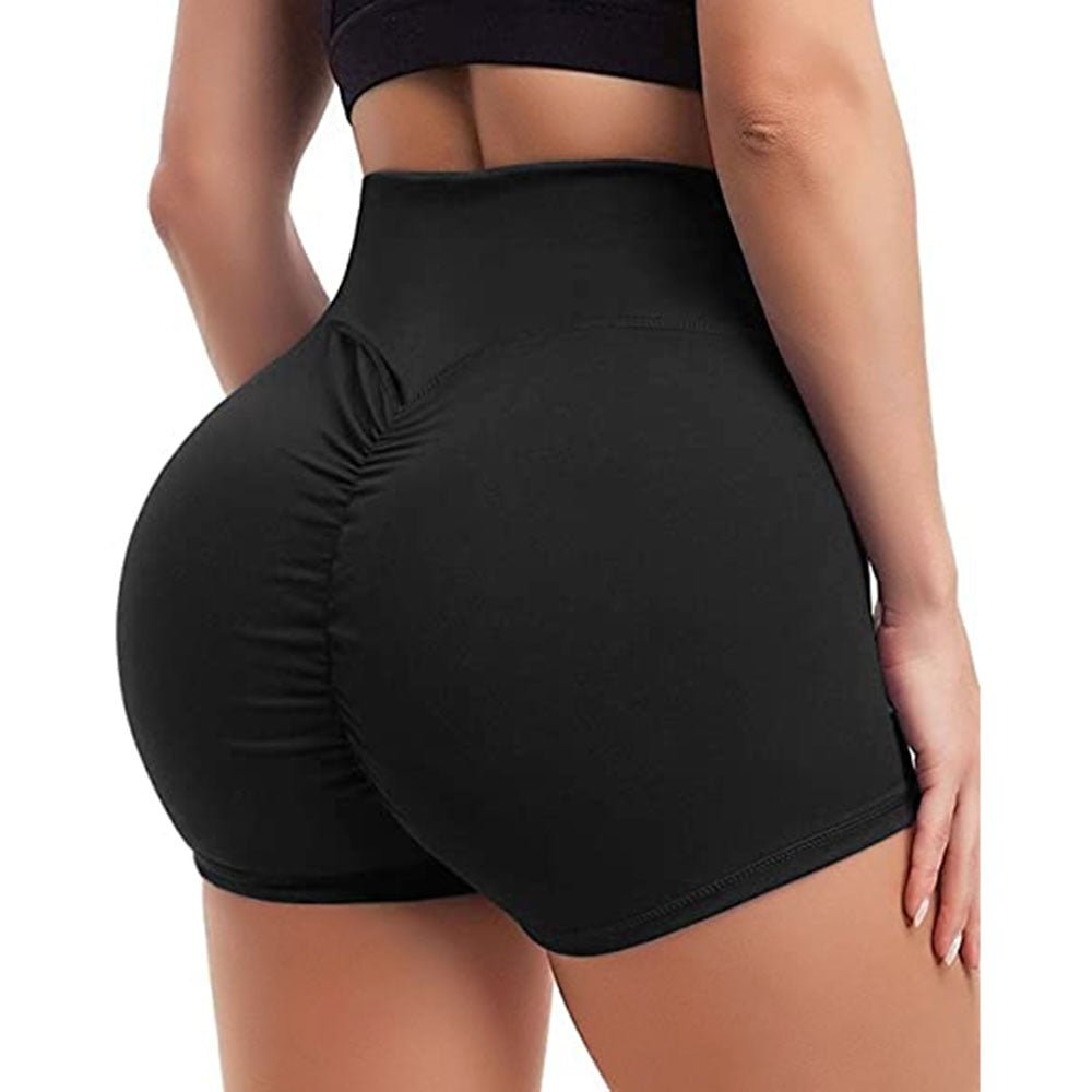 Women Yoga Shorts High Waist Push Up Quick Dry Breathable Sports Running Fitness Heart-shaped Beach Shorts Swimming yoga Leggins - Yallafit 0