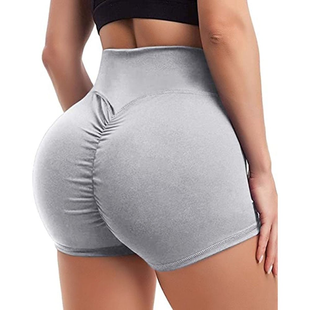 Women Yoga Shorts High Waist Push Up Quick Dry Breathable Sports Running Fitness Heart-shaped Beach Shorts Swimming yoga Leggins - Yallafit 0