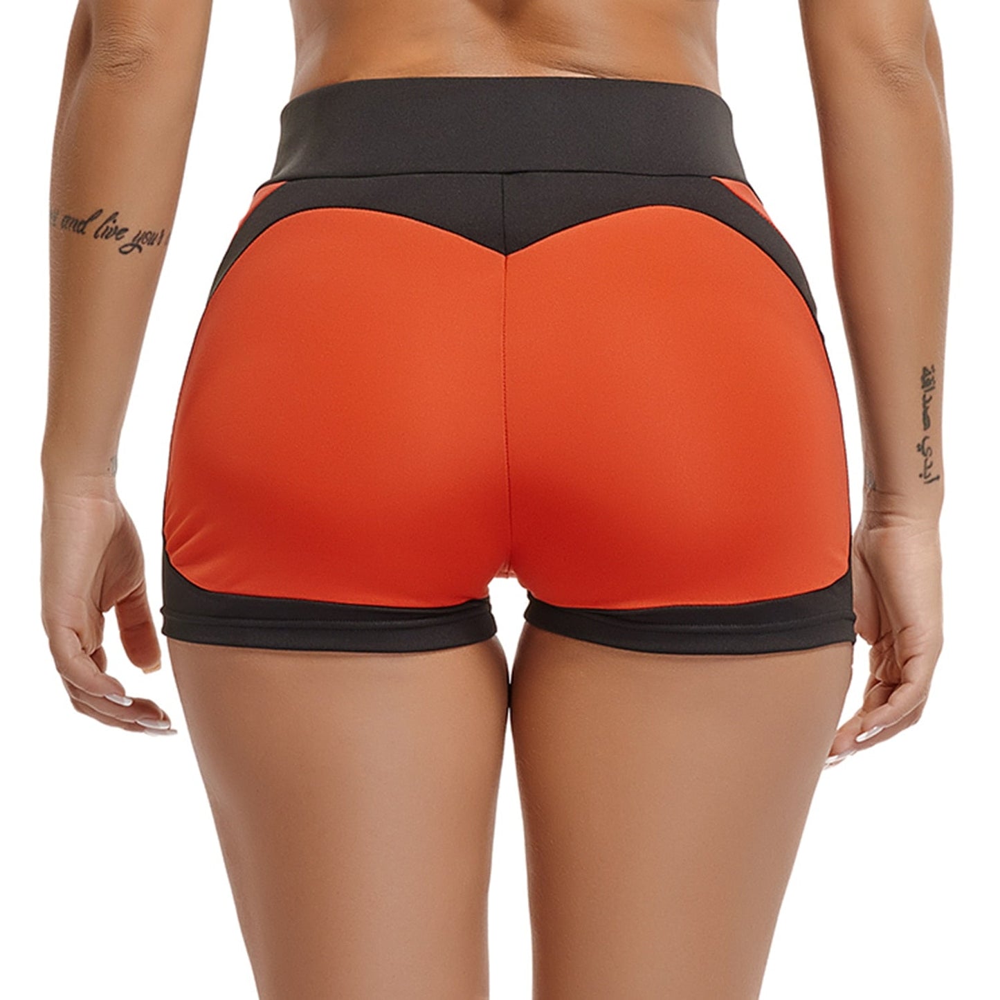 Women Yoga Shorts High Waist Push Up Quick Dry Breathable Sports Running Fitness Heart-shaped Beach Shorts Swimming yoga Leggins - Yallafit 0