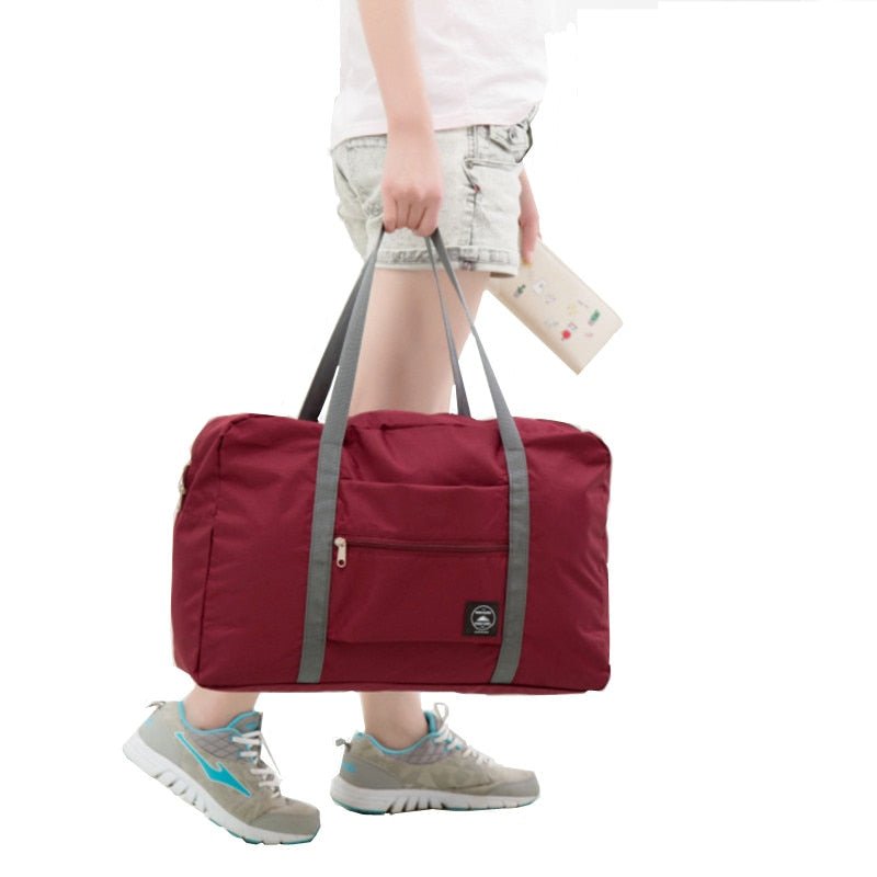 Women's Travelling Gym bags Portable Female Folding Storage Sports Bag Large Capacity Women Fitness Sport Bag Male Tie Case - Yallafit 0