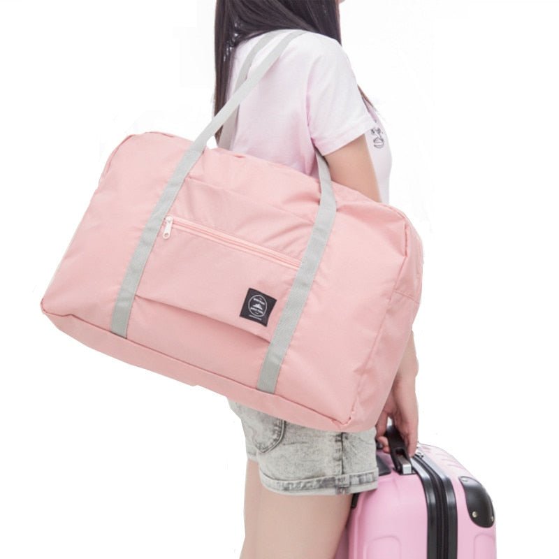 Women's Travelling Gym bags Portable Female Folding Storage Sports Bag Large Capacity Women Fitness Sport Bag Male Tie Case - Yallafit 0