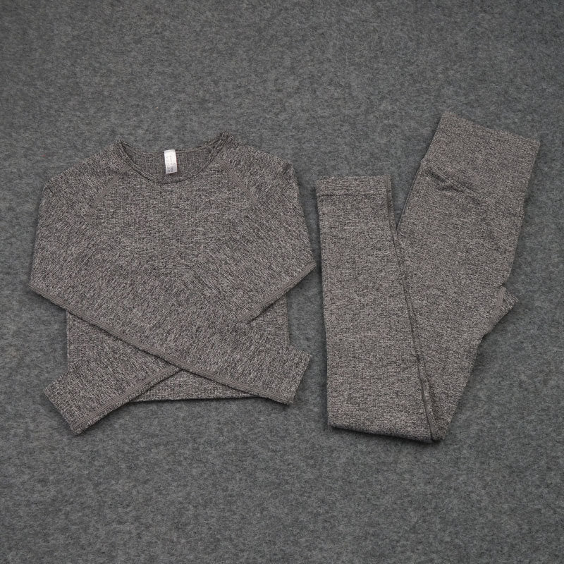 Workout Clothes For Women 2 Piece Gym Yoga Set Running Slim fit Sportswear Women Gym Clothing Sports Bras and pants Sports Wear - Yallafit 0