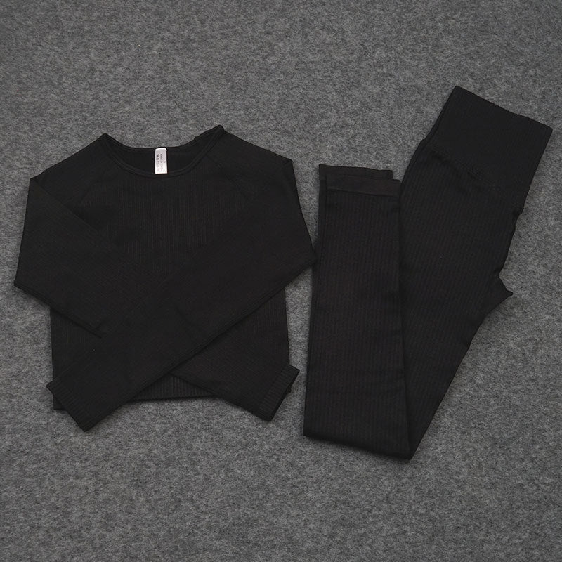 Workout Clothes For Women 2 Piece Gym Yoga Set Running Slim fit Sportswear Women Gym Clothing Sports Bras and pants Sports Wear - Yallafit 0