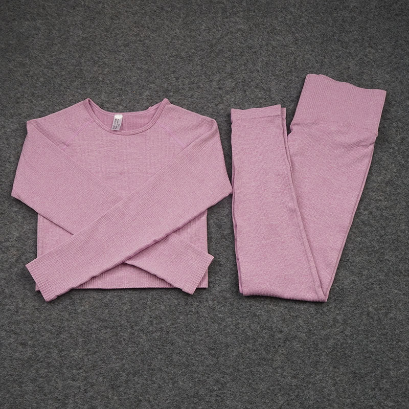 Workout Clothes For Women 2 Piece Gym Yoga Set Running Slim fit Sportswear Women Gym Clothing Sports Bras and pants Sports Wear - Yallafit 0