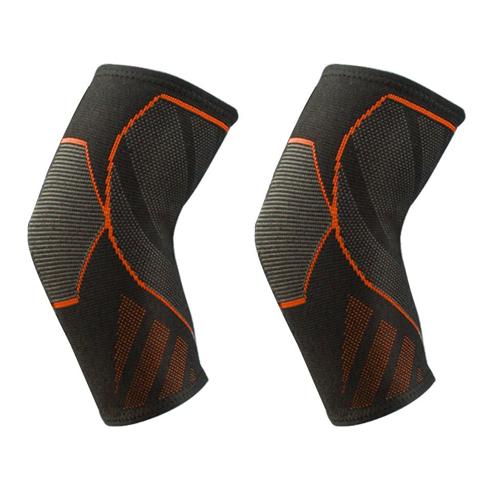 WorthWhile 1 PC Compression Elbow Support Pads Elastic Brace for Men Women Basketball Volleyball Fitness Protector Arm Sleeves - Yallafit