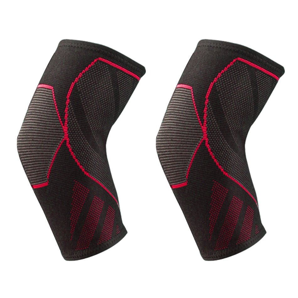 WorthWhile 1 PC Compression Elbow Support Pads Elastic Brace for Men Women Basketball Volleyball Fitness Protector Arm Sleeves - Yallafit