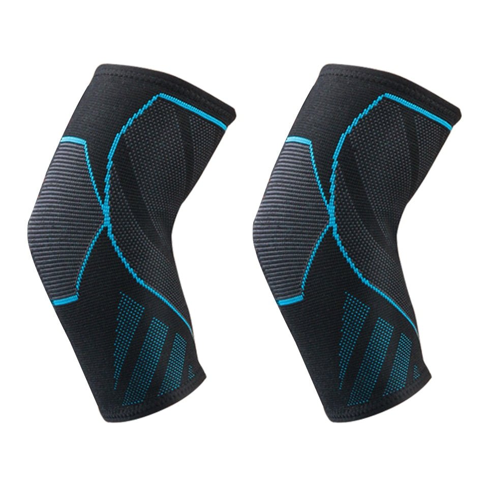 WorthWhile 1 PC Compression Elbow Support Pads Elastic Brace for Men Women Basketball Volleyball Fitness Protector Arm Sleeves - Yallafit