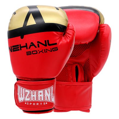 Wudaolong Boxing Glove Adult and Children Fighting Sanda Fighting Fighting Thai Boxing Martial Arts Taekwondo Sports Fitness Boxing Gloves - Yallafit