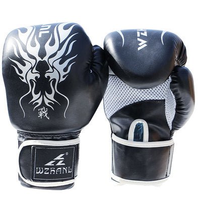 Wudaolong Boxing Glove Adult and Children Fighting Sanda Fighting Fighting Thai Boxing Martial Arts Taekwondo Sports Fitness Boxing Gloves - Yallafit