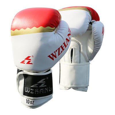 Wudaolong Boxing Glove Adult and Children Fighting Sanda Fighting Fighting Thai Boxing Martial Arts Taekwondo Sports Fitness Boxing Gloves - Yallafit