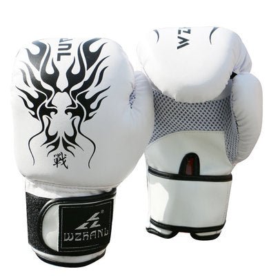 Wudaolong Boxing Glove Adult and Children Fighting Sanda Fighting Fighting Thai Boxing Martial Arts Taekwondo Sports Fitness Boxing Gloves - Yallafit