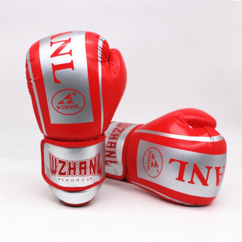 Wudaolong Boxing Glove Adult and Children Fighting Sanda Fighting Fighting Thai Boxing Martial Arts Taekwondo Sports Fitness Boxing Gloves - Yallafit