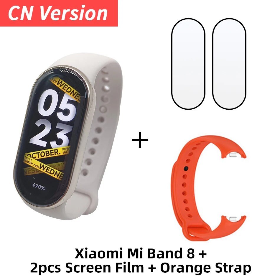 Xiaomi Mi Band 8 Smart Bracelet 7 Color AMOLED Screen Miband 8 Blood Oxygen Fitness Traker Bluetooth Waterproof Smart Band 8 - Yallafit