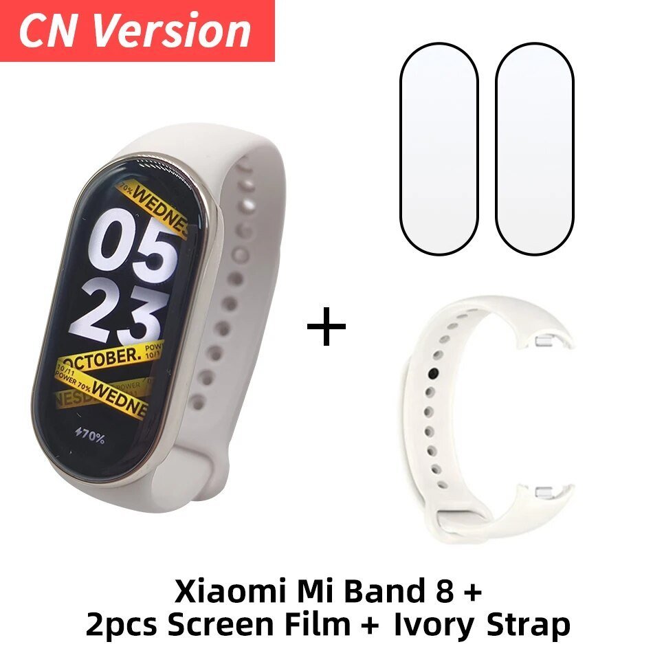 Xiaomi Mi Band 8 Smart Bracelet 7 Color AMOLED Screen Miband 8 Blood Oxygen Fitness Traker Bluetooth Waterproof Smart Band 8 - Yallafit