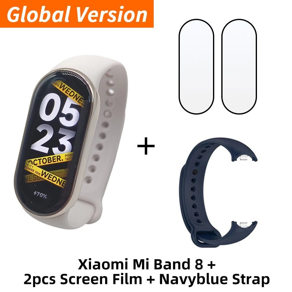 Xiaomi Mi Band 8 Smart Bracelet 7 Color AMOLED Screen Miband 8 Blood Oxygen Fitness Traker Bluetooth Waterproof Smart Band 8 - Yallafit