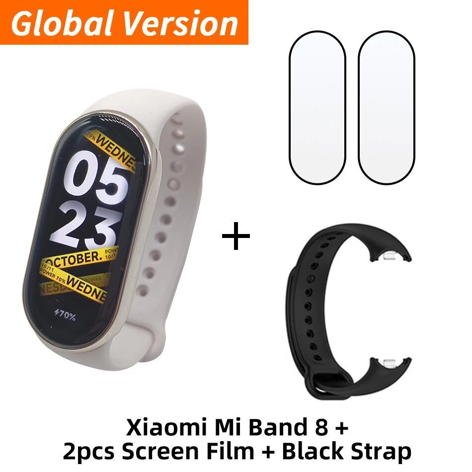 Xiaomi Mi Band 8 Smart Bracelet 7 Color AMOLED Screen Miband 8 Blood Oxygen Fitness Traker Bluetooth Waterproof Smart Band 8 - Yallafit