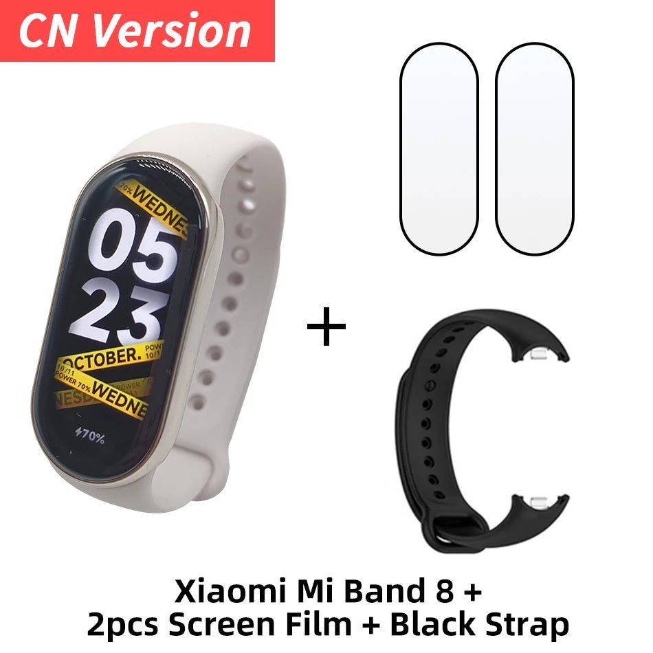 Xiaomi Mi Band 8 Smart Bracelet 7 Color AMOLED Screen Miband 8 Blood Oxygen Fitness Traker Bluetooth Waterproof Smart Band 8 - Yallafit