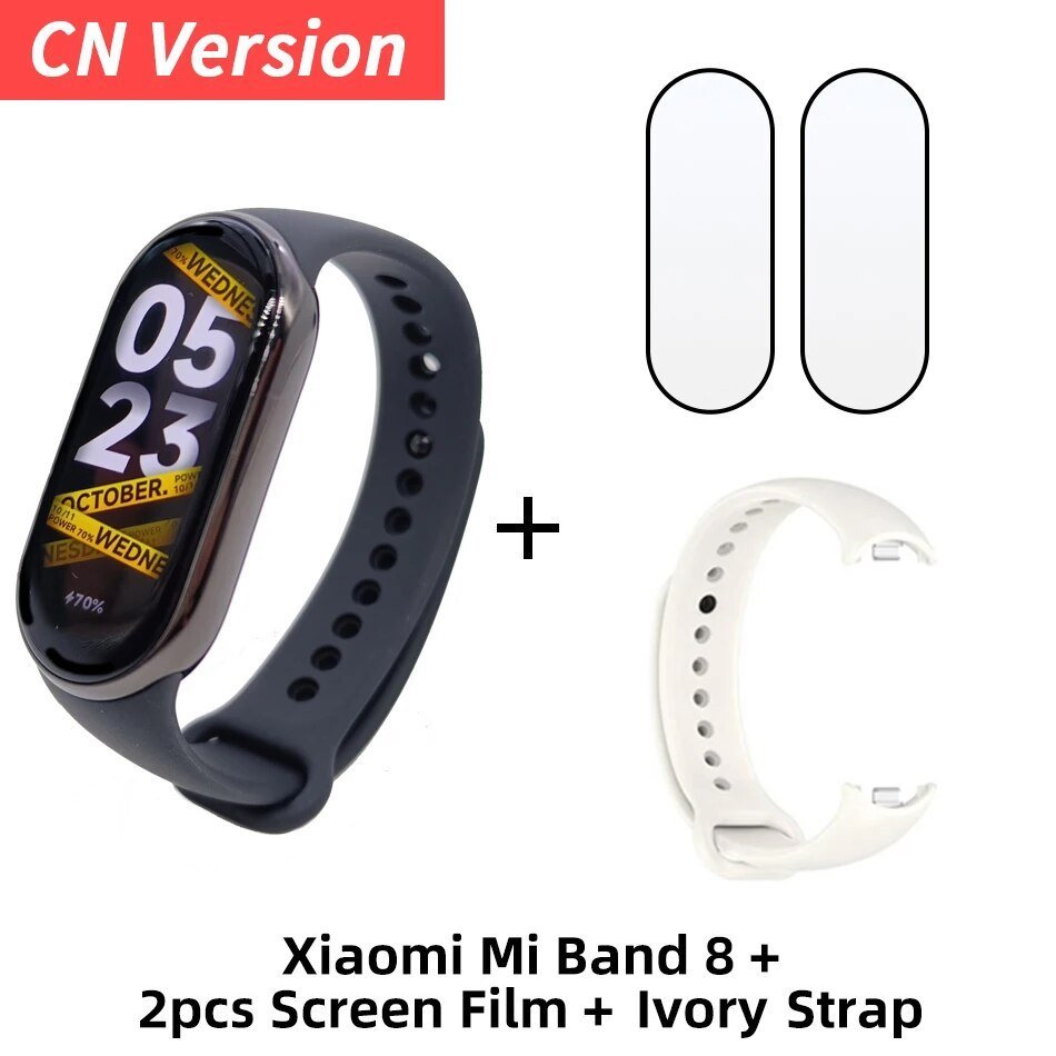 Xiaomi Mi Band 8 Smart Bracelet 7 Color AMOLED Screen Miband 8 Blood Oxygen Fitness Traker Bluetooth Waterproof Smart Band 8 - Yallafit