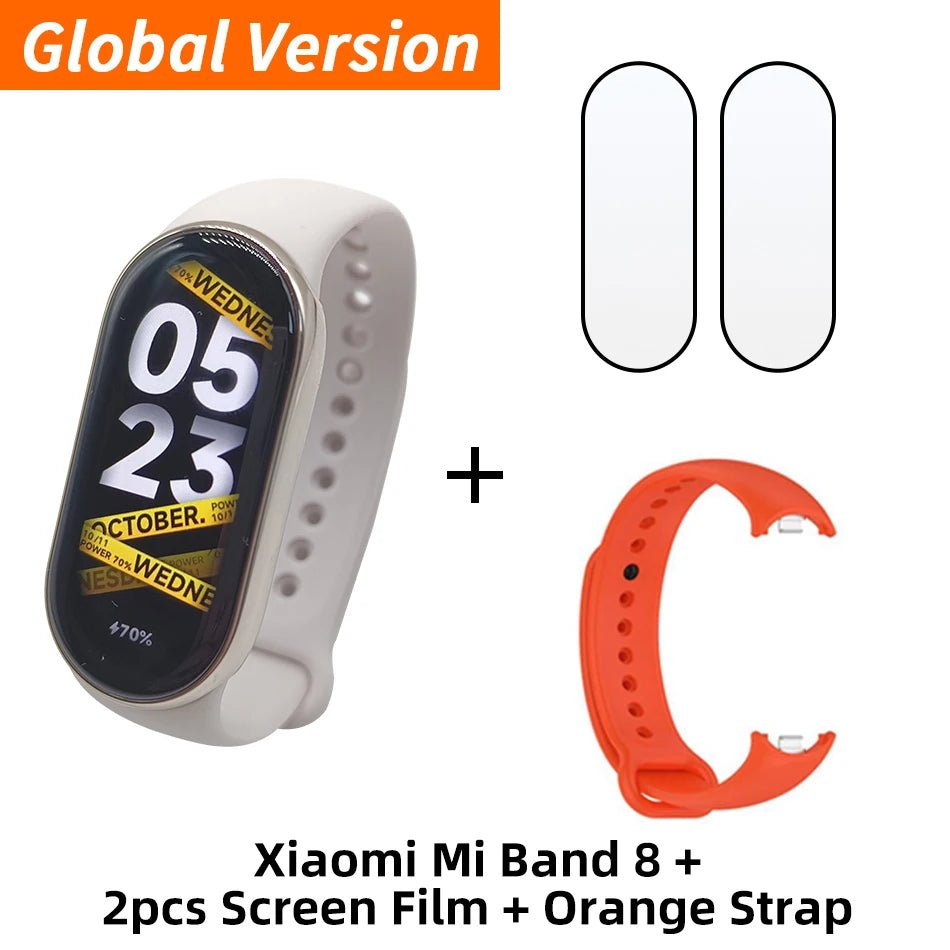 Xiaomi Mi Band 8 Smart Bracelet 7 Color AMOLED Screen Miband 8 Blood Oxygen Fitness Traker Bluetooth Waterproof Smart Band 8 - Yallafit