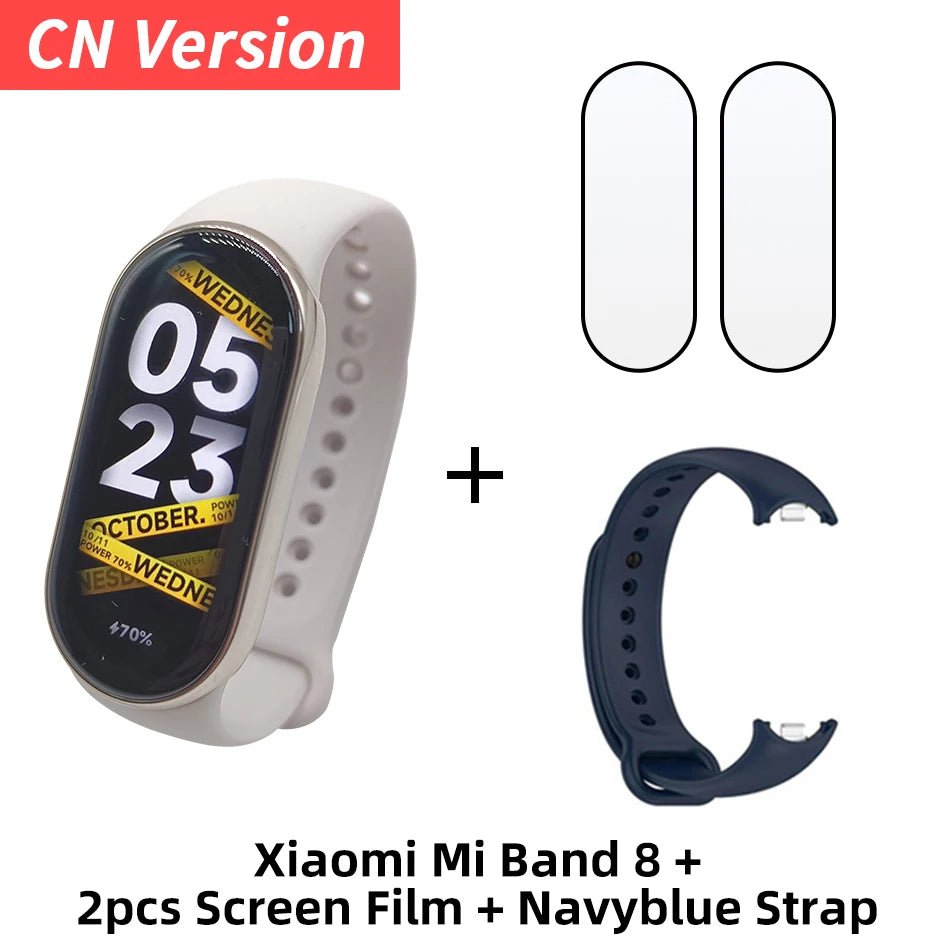 Xiaomi Mi Band 8 Smart Bracelet 7 Color AMOLED Screen Miband 8 Blood Oxygen Fitness Traker Bluetooth Waterproof Smart Band 8 - Yallafit