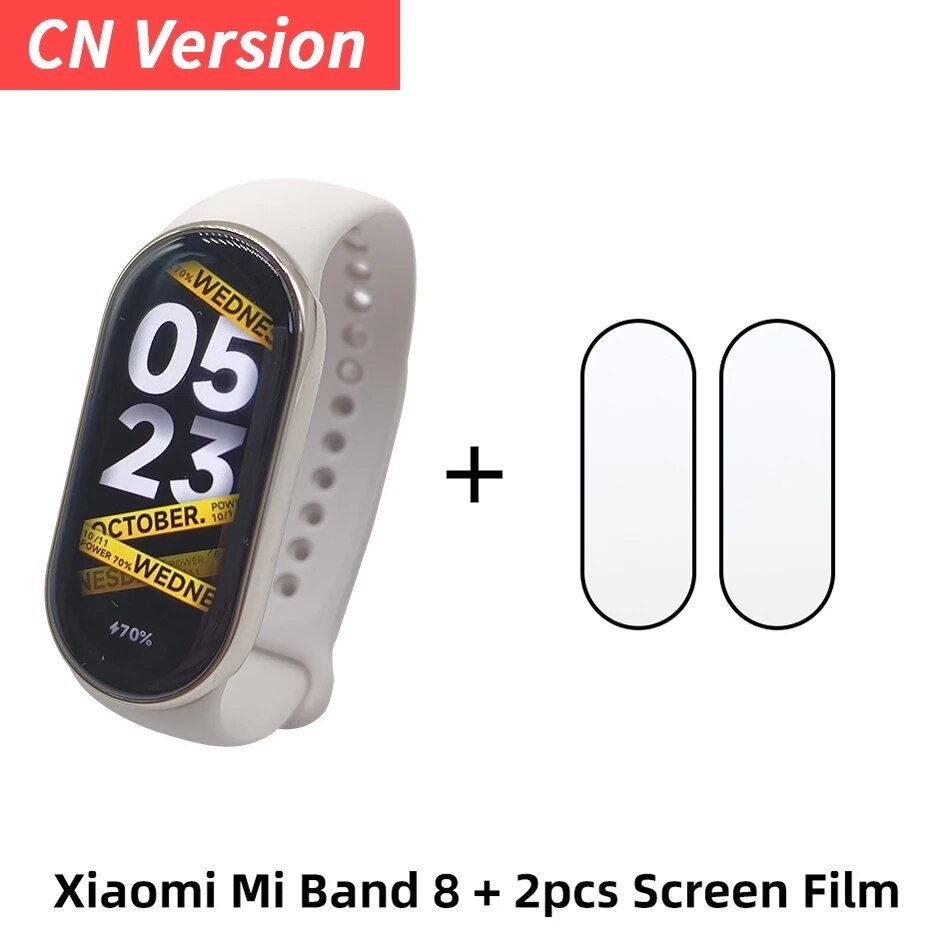 Xiaomi Mi Band 8 Smart Bracelet 7 Color AMOLED Screen Miband 8 Blood Oxygen Fitness Traker Bluetooth Waterproof Smart Band 8 - Yallafit