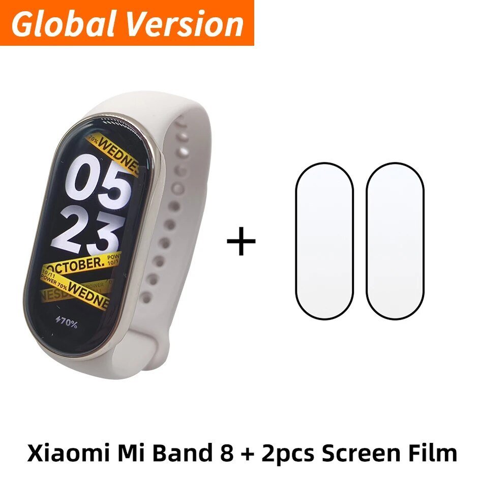 Xiaomi Mi Band 8 Smart Bracelet 7 Color AMOLED Screen Miband 8 Blood Oxygen Fitness Traker Bluetooth Waterproof Smart Band 8 - Yallafit