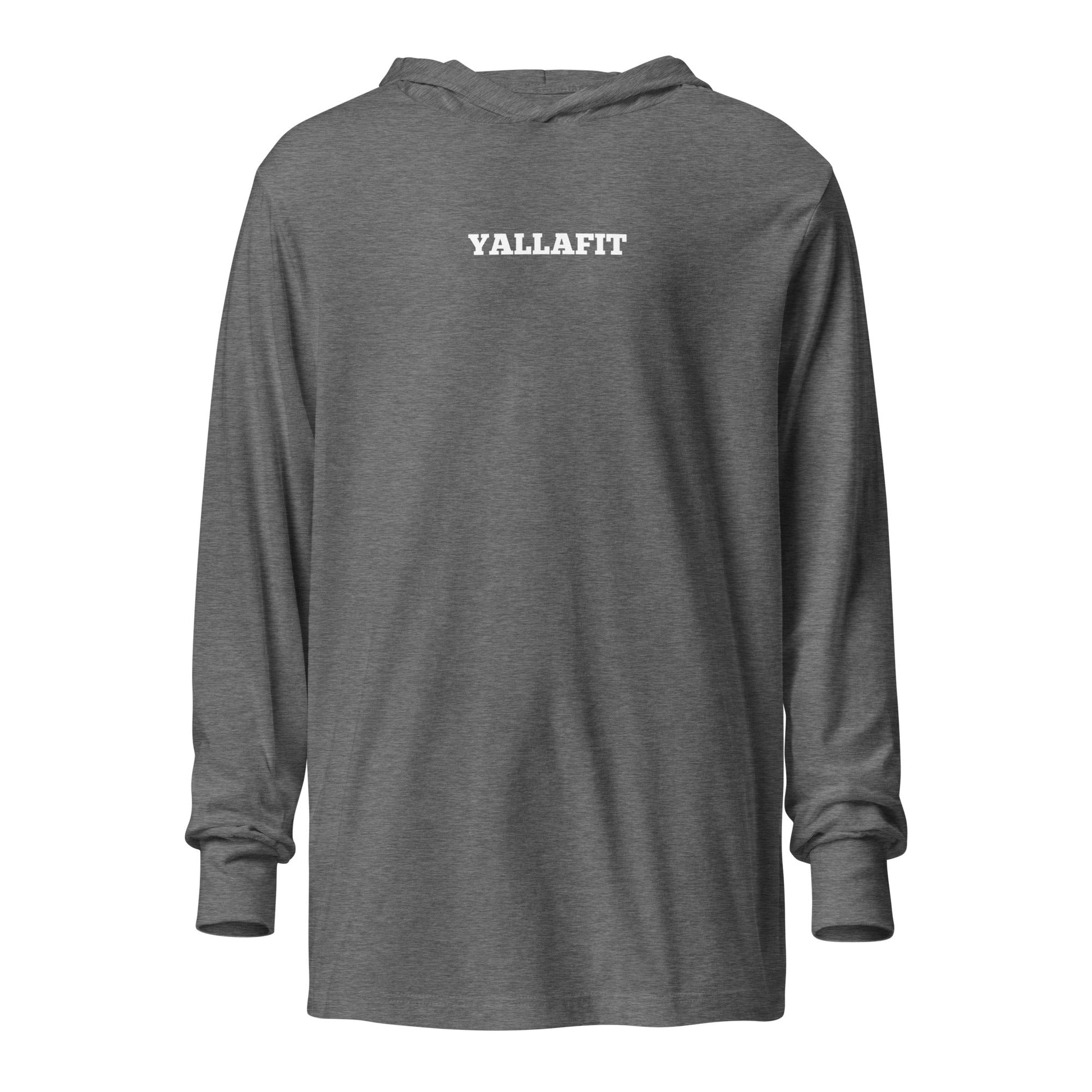 Yallafit Hooded long-sleeve tee - Yallafit