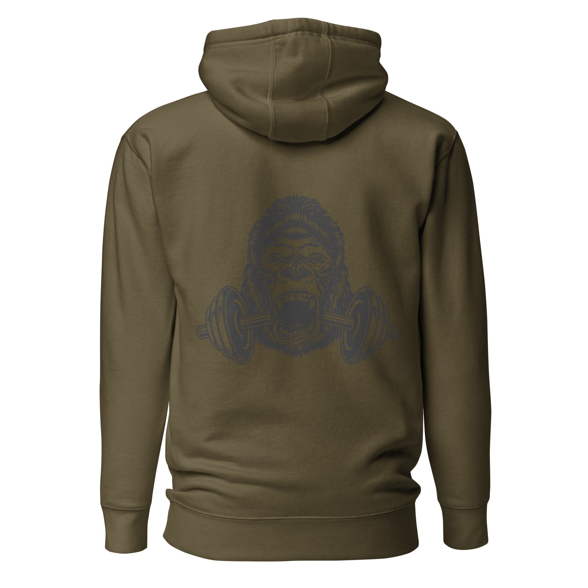 Yallafit Unisex Hoodie gorilla - Yallafit Hoodie