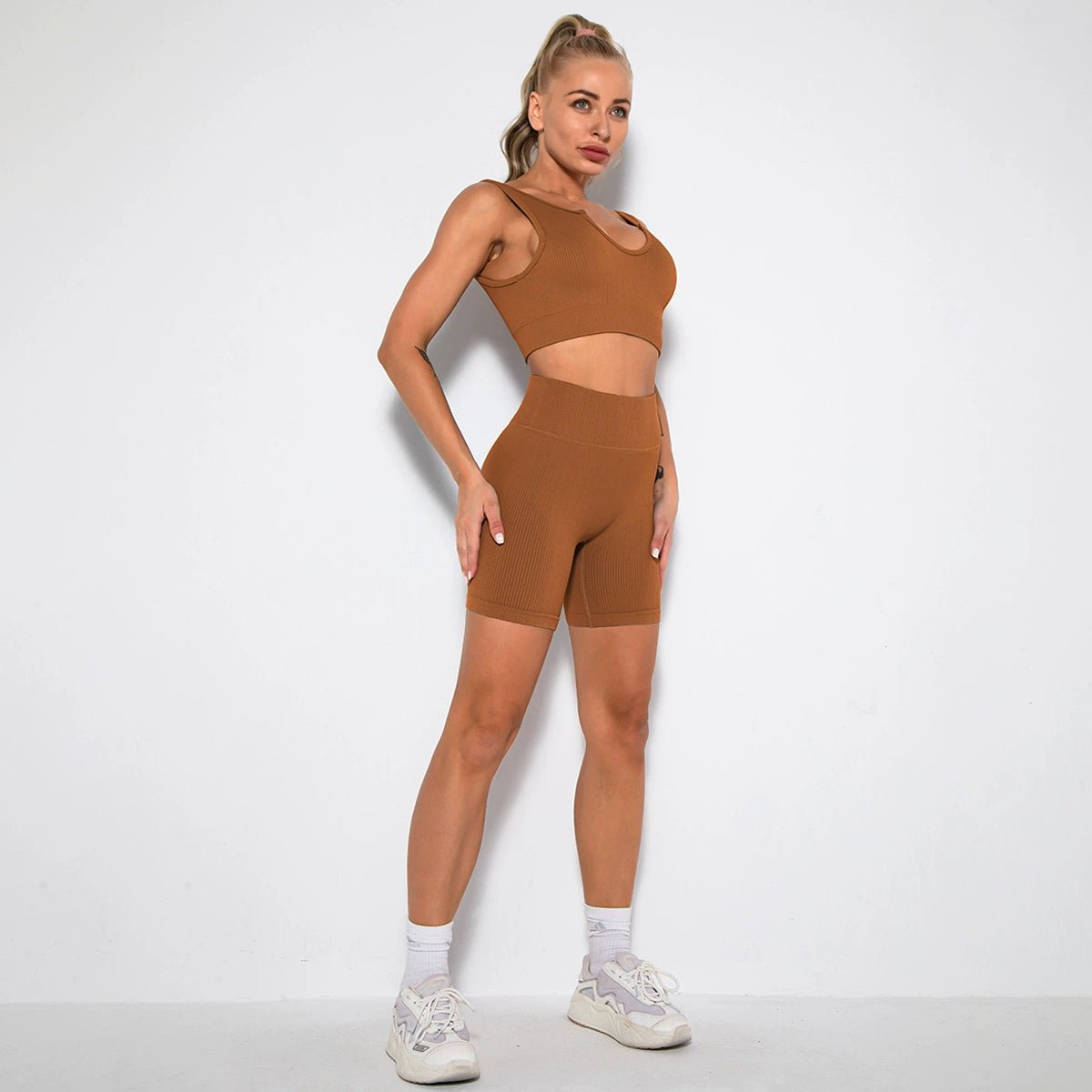 Yoga European and American Tight Women's Running Quick-Dry Sexy Shorts - Yallafit